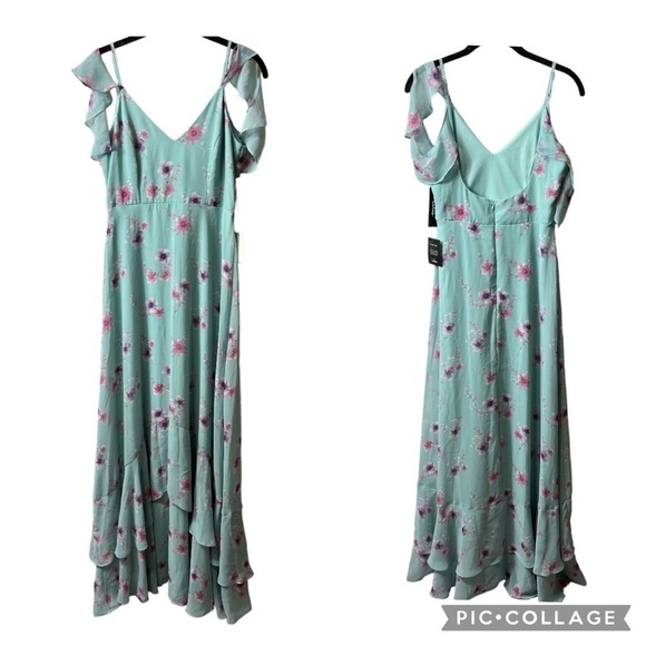 NWT Lulus Take You There Mint Green Floral Print
Maxi Dress Small - Picture 2 of 7